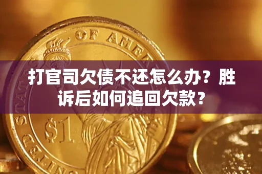 武汉打官司欠债不还怎么办？胜诉后如何追回欠款？