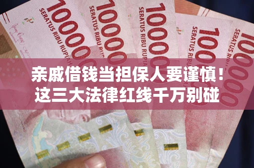 武汉亲戚借钱当担保人要谨慎！这三大法律红线千万别碰