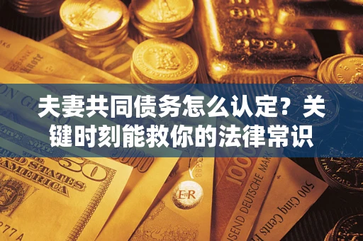 武汉夫妻共同债务怎么认定？关键时刻能救你的法律常识