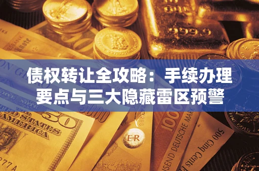 武汉债权转让全攻略：手续办理要点与三大隐藏雷区预警