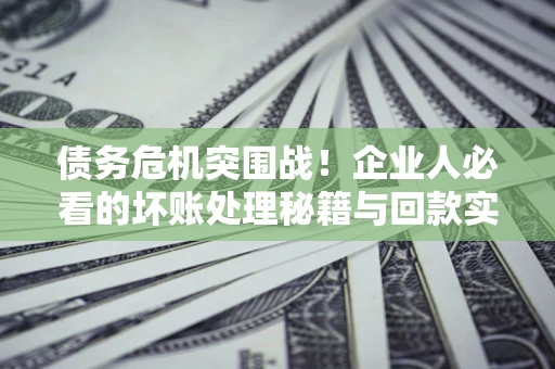 武汉债务危机突围战！企业人必看的坏账处理秘籍与回款实战指南